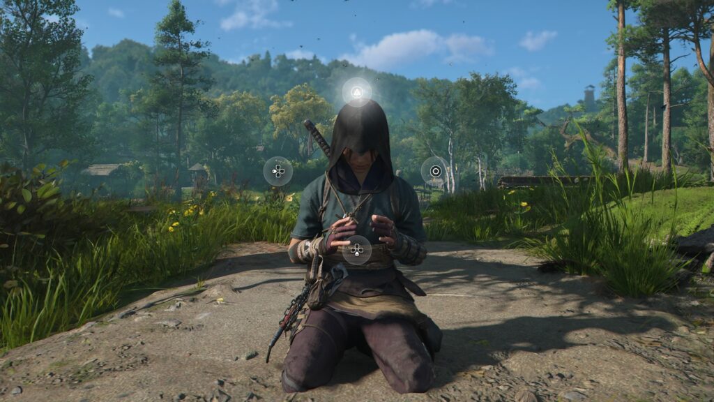 Mini-hra meditácie v Assassins Creed Shadows Mini-hra meditácie v Assassins Creed Shadows