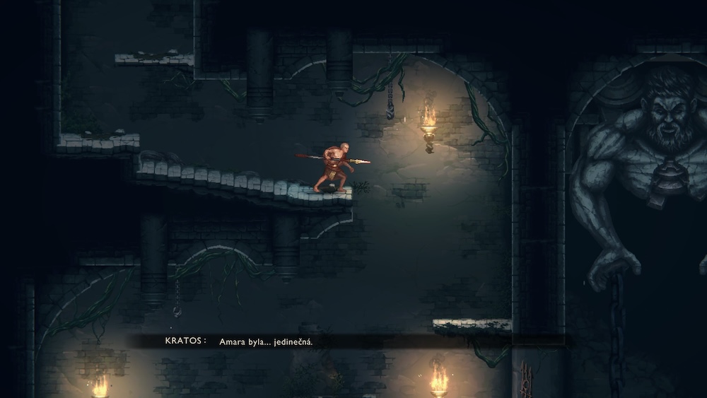 Grafika God of War: Sons of Sparta – sympatický pixelart Grafika God of War: Sons of Sparta – sympatický pixelart